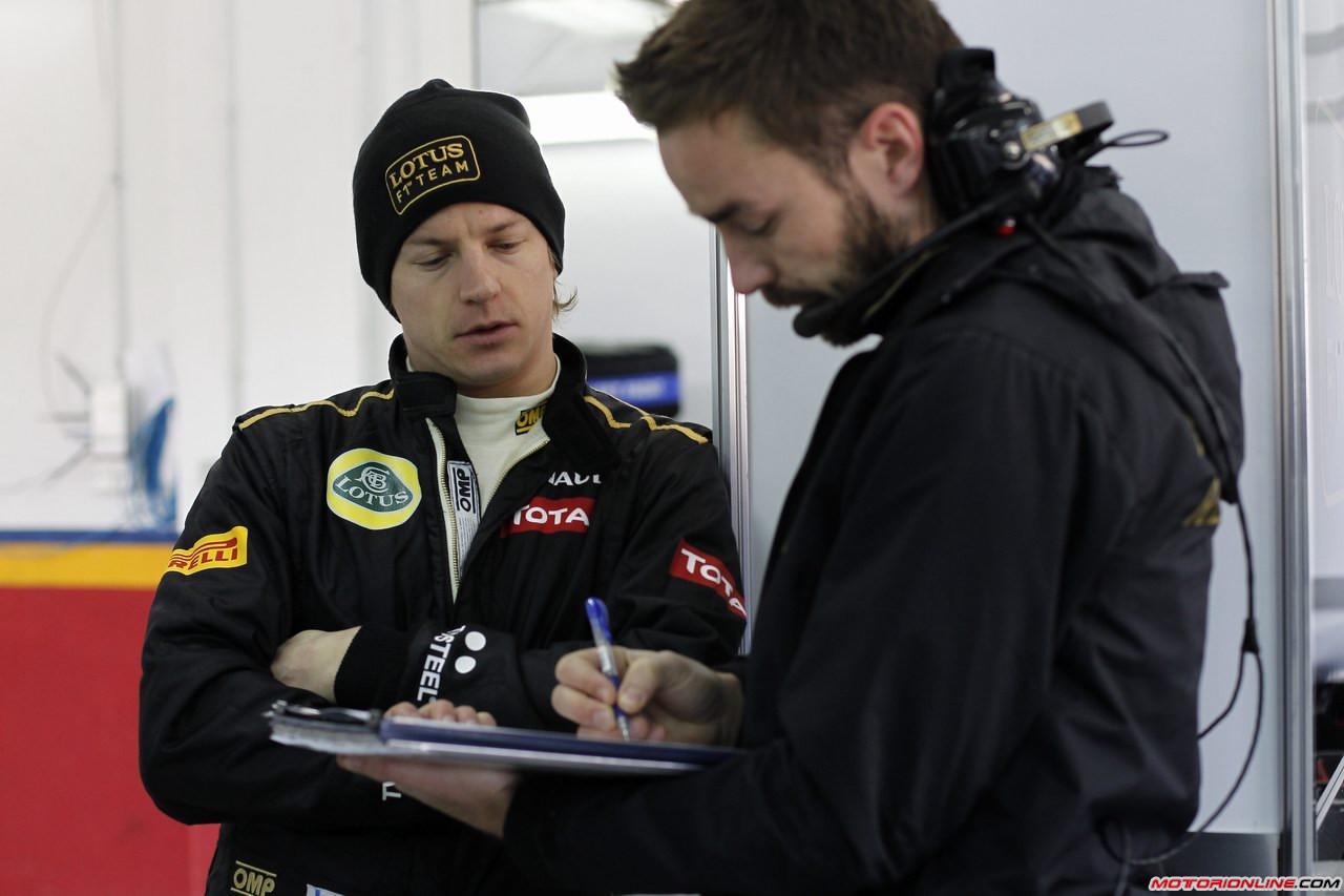 Raikkonen Test Valencia